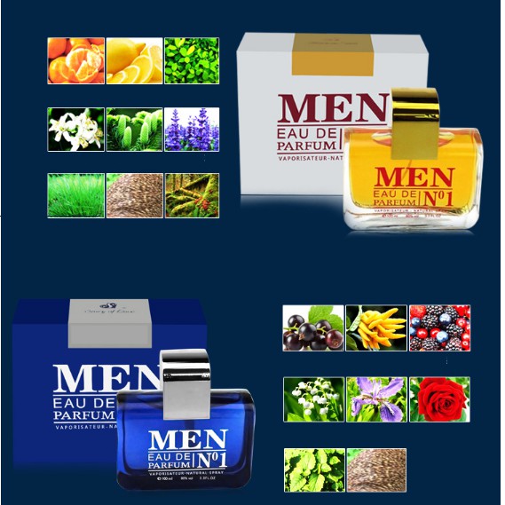 [ Chai 100ml màu xanh ] Nước hoa nam Men No1 phong cách đàn ông hương thơm lôi cuốn thu hút mọi ánh nhìn | Thế Giới Skin Care