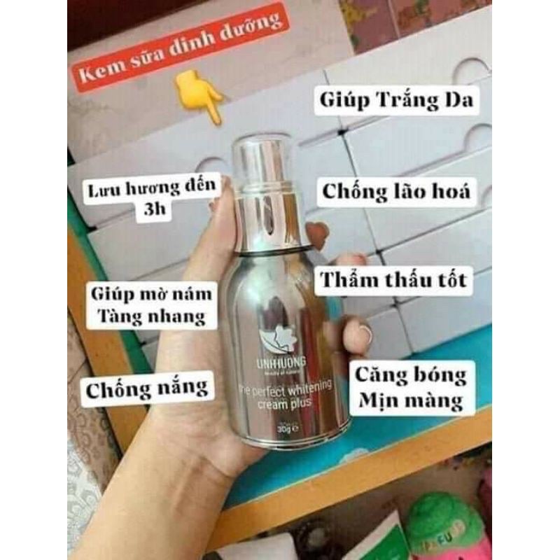 [Free Ship] Kem Sữa Dưỡng Linh Hương Dưỡng Trắng Da Chính Hãng