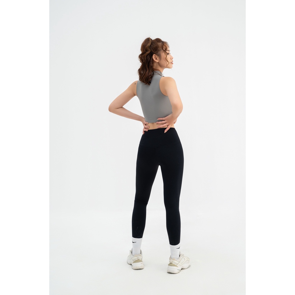 Áo tập bra gym yoga thể thao nữ Ace không tay màu trơn Today U Wear