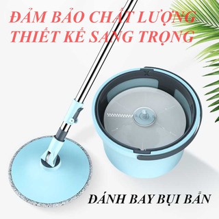 Cây lau nhà tự vắt 360 độ - bộ lau nhà thùng vắt thông minh đa năng tiện dụng qt111