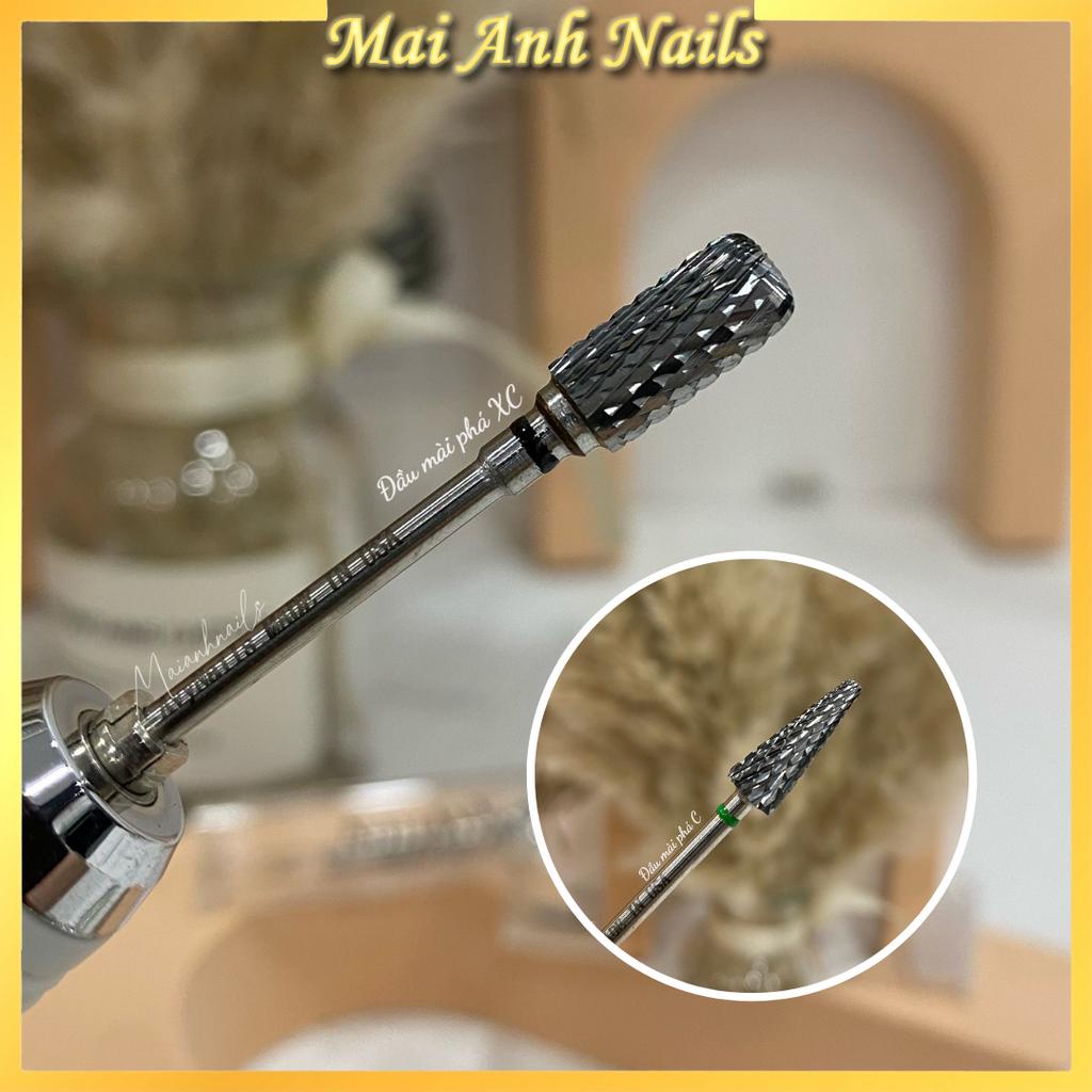 Đầu mài phá Nails - Đầu mài phá gel bột chất liệu titan cao cấp MaiAnhNails