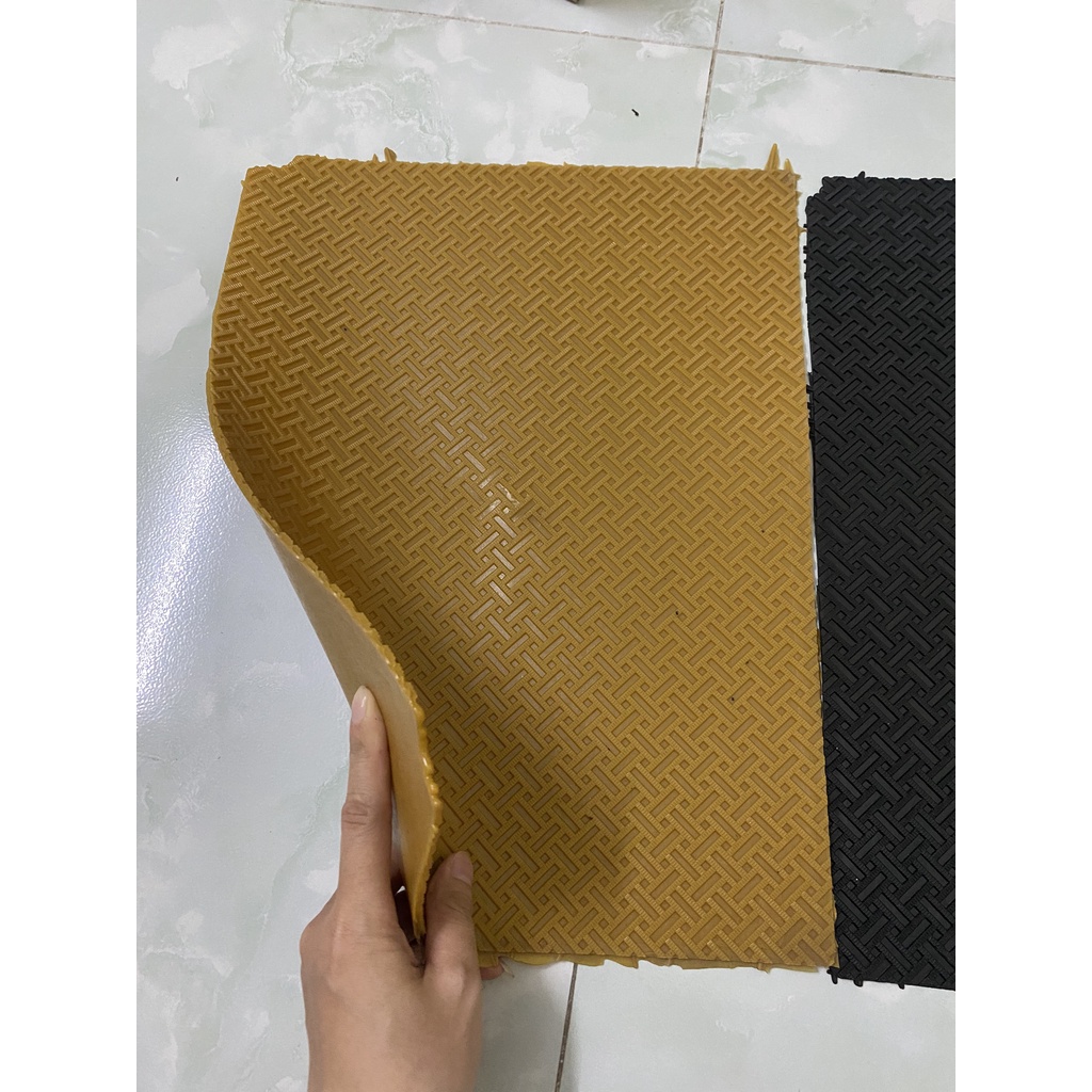 Thanh lý bán lẻ tấm cao su dán đế lọi mòng 1,5mm