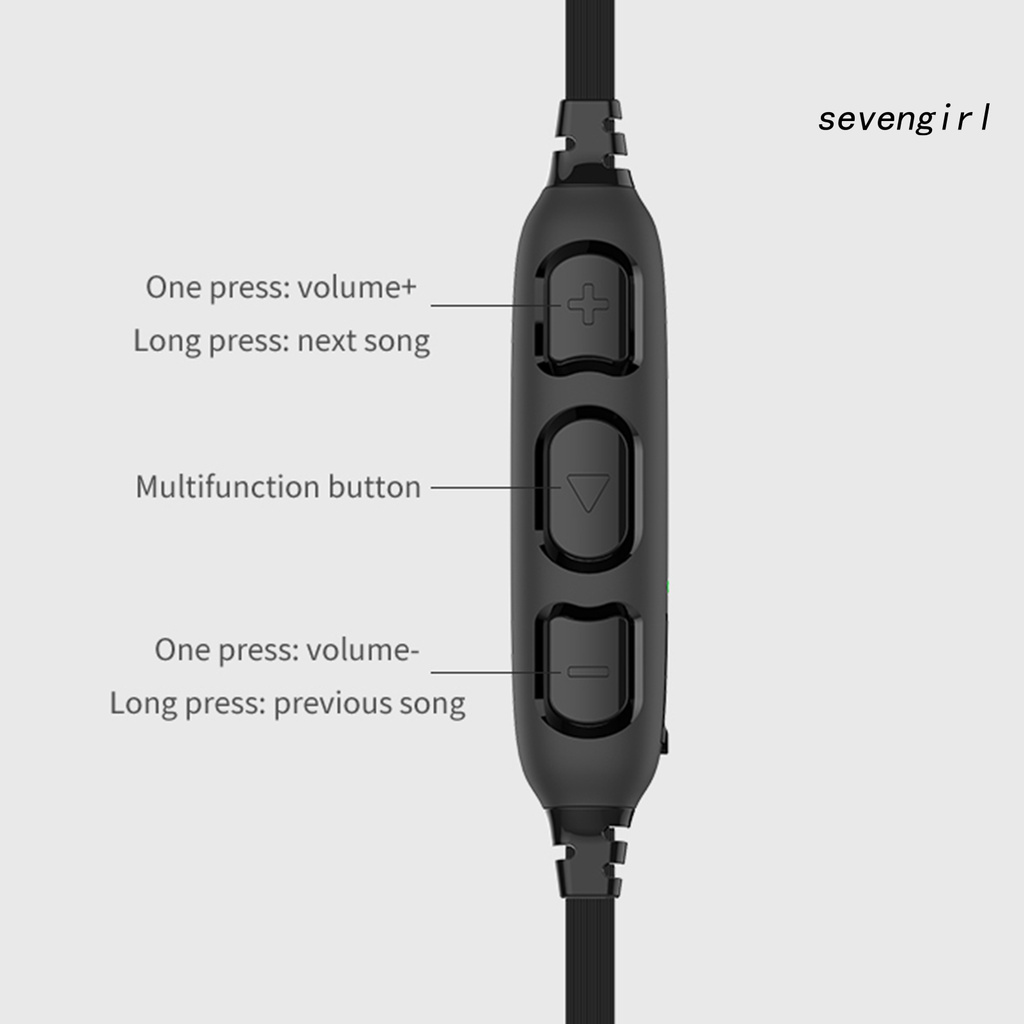 Tai Nghe Nhét Tai Sev-Awei Ak2 Chống Nước Kết Nối Bluetooth Âm Thanh Stereo Sống Động