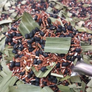 Trà gạo lứt đỗ đen lá dứa – trà thảo dược khô tự nhiên