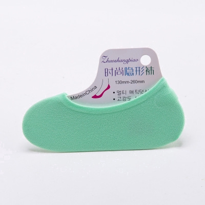 Vớ thuyền CUTEBYTE cổ thấp màu trơn thiết kế vô hình thời trang mùa hè dành cho các cặp đôi