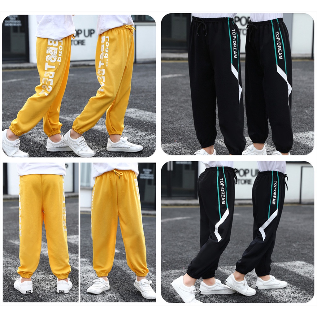 [LF.VN] Quần Dài Mỏng Thời Trang Xuân Hè Cho Bé Trai Và Bé Gái 100-150cm