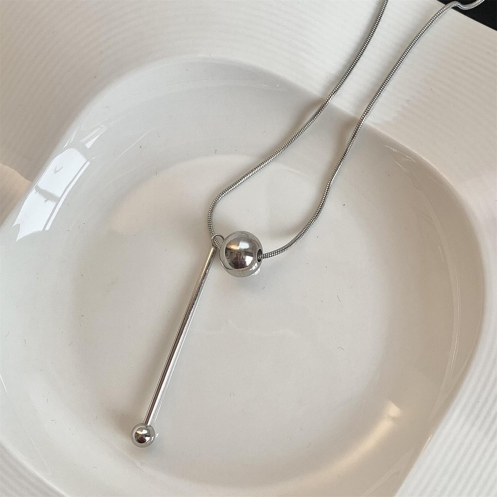 Vòng cổ Thép Titan Mặt Hình Rắn Phong Cách Hàn Quốc Sang Trọng