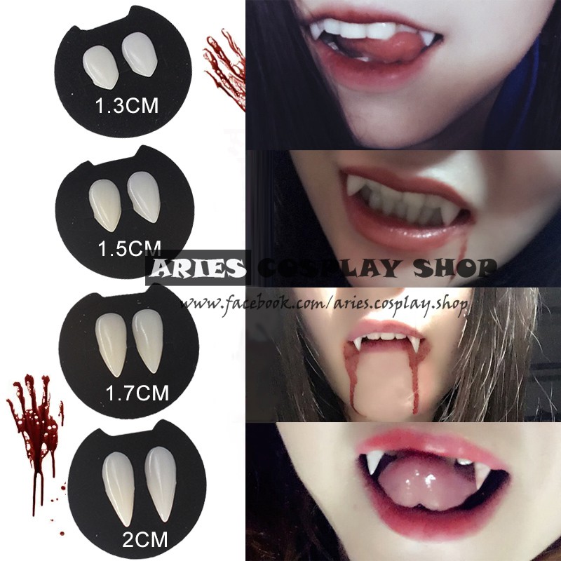 Giá rẻ  Răng nanh/Răng khểnh - Halloween/Cosplay/Macarong/Vampire