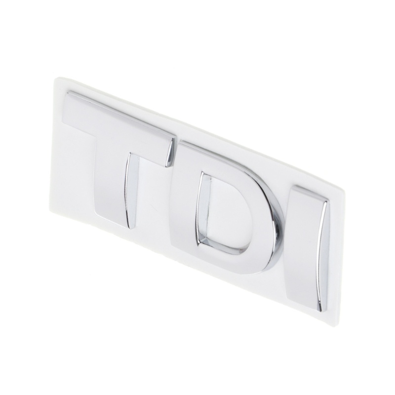 Logo SUN TDI Bằng Kim Loại Trang Trí Đuôi Xe / Cốp Sau