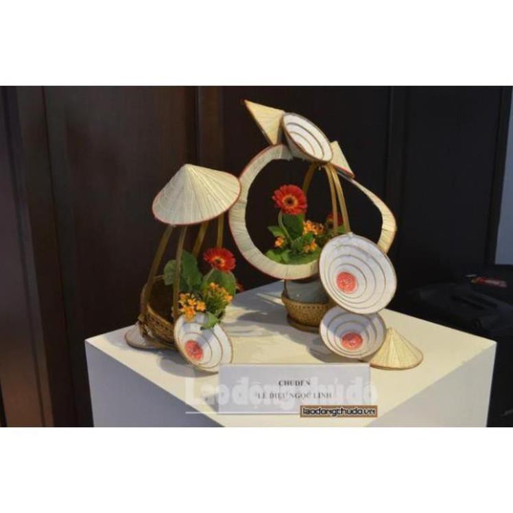 Nón lá mini trang trí hội thi giá rẻ