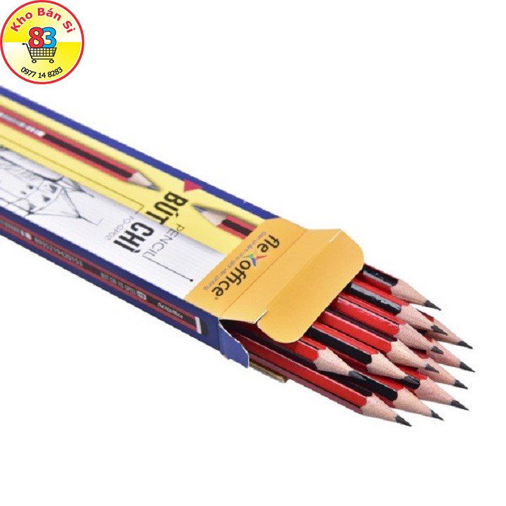 12 cây Bút chì gỗ HB Flexoffice FO-GP03