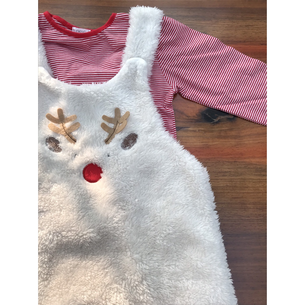 SET VÁY YẾM NEXT LÔNG TRẮNG DIỆN NOEL 🎄🎄