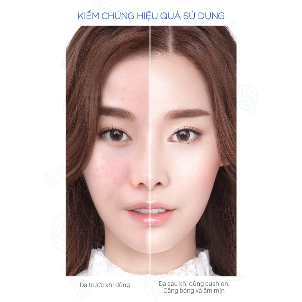 [Date 10/2021] Phấn nước dạng lì Baby Bright White Plankton Matte Cushion SPF50 PA+++ 15g | BigBuy360 - bigbuy360.vn