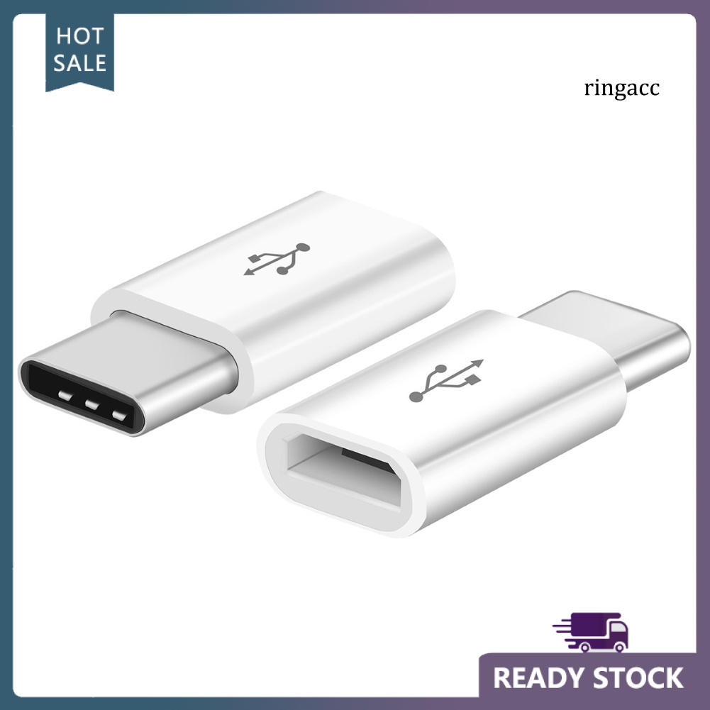 Đầu Chuyển Đổi Dữ Liệu Micro Usb Female Sang Type-C Male Otg Cho Điện Thoại