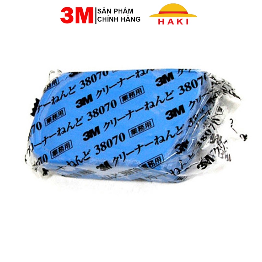 Đất sét tẩy bụi sơn 3M 38070: tẩy bụi sơn ô tô, kính chắn gió, kính cửa ô tô nhanh gọn tiết kiệm 3M chính hãng