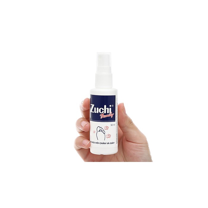 Xịt khử mùi hôi chân, hôi giày Zuchi nano - Khử mùi hôi chân, hôi giày hiệu quả