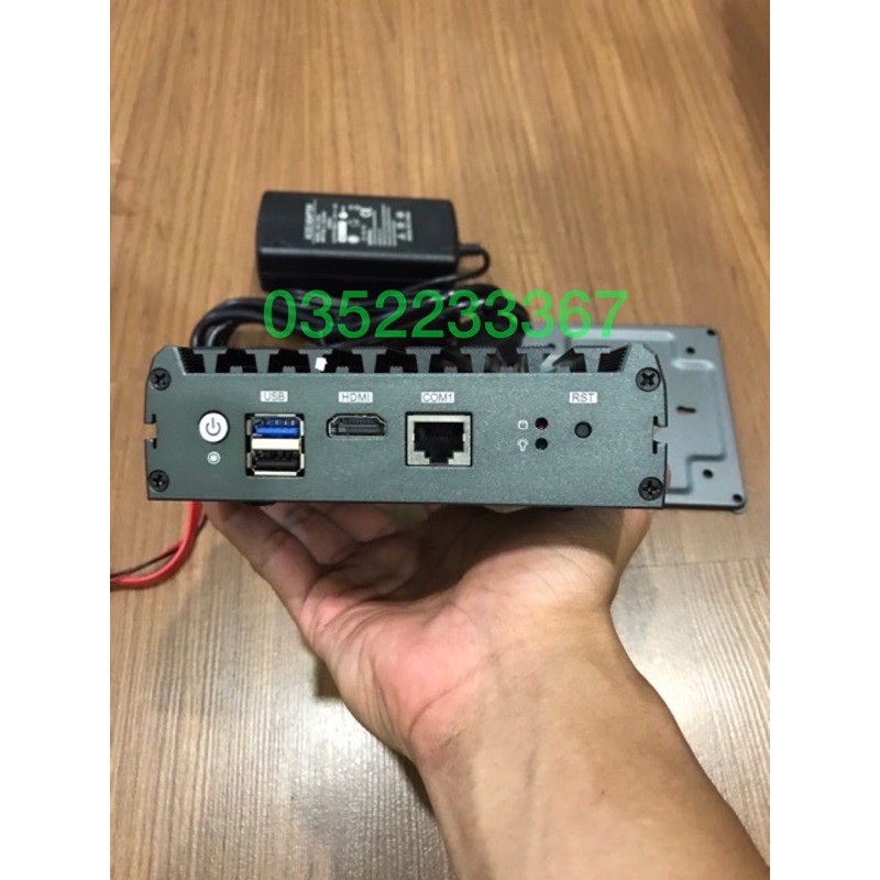 Router pfsense 6 port Gigabit, J1900, 2G, SSD 32G mới