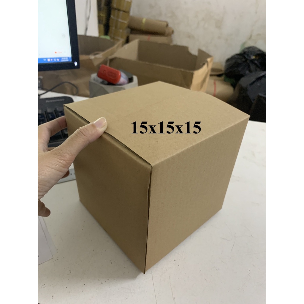 Bộ 10 Hộp Carton 15x15x15 Cm Thùng Carton Giá rẻ