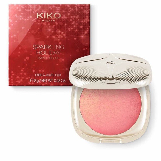 Phấn má hồng Kiko Sparkling Holiday 8g Ouibeaute