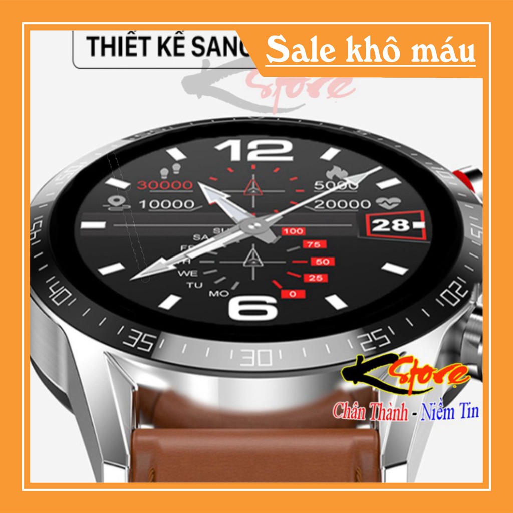 SALE KỊCH SÀN Đồng hồ thông minh Nam, Microwear L13 smart watch thể thao kiểu dáng Xiaomi chống nước giá rẻ mặt tròn dây