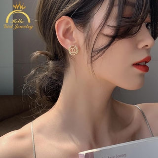 Hoa Tai Đính Đá Thời Trang Dành Cho Nữ