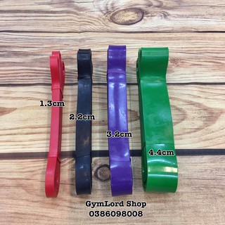 COMBO: MINIBAND + POWERBAND (Bộ 4 dây Miniband + 1 dây Powerband đỏ)