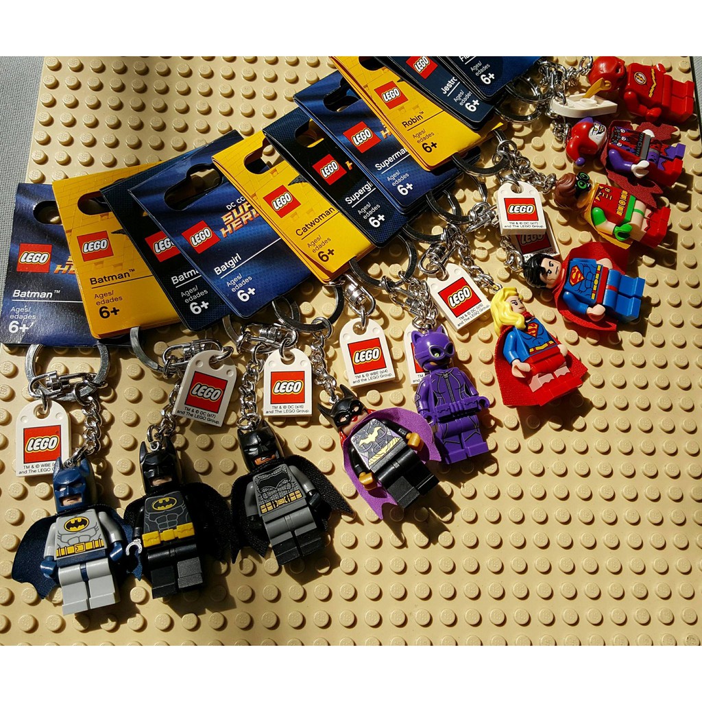 Móc khóa Đồ chơi lắp ráp Iego® Super Heroes SupermanTM - Key chain 853952