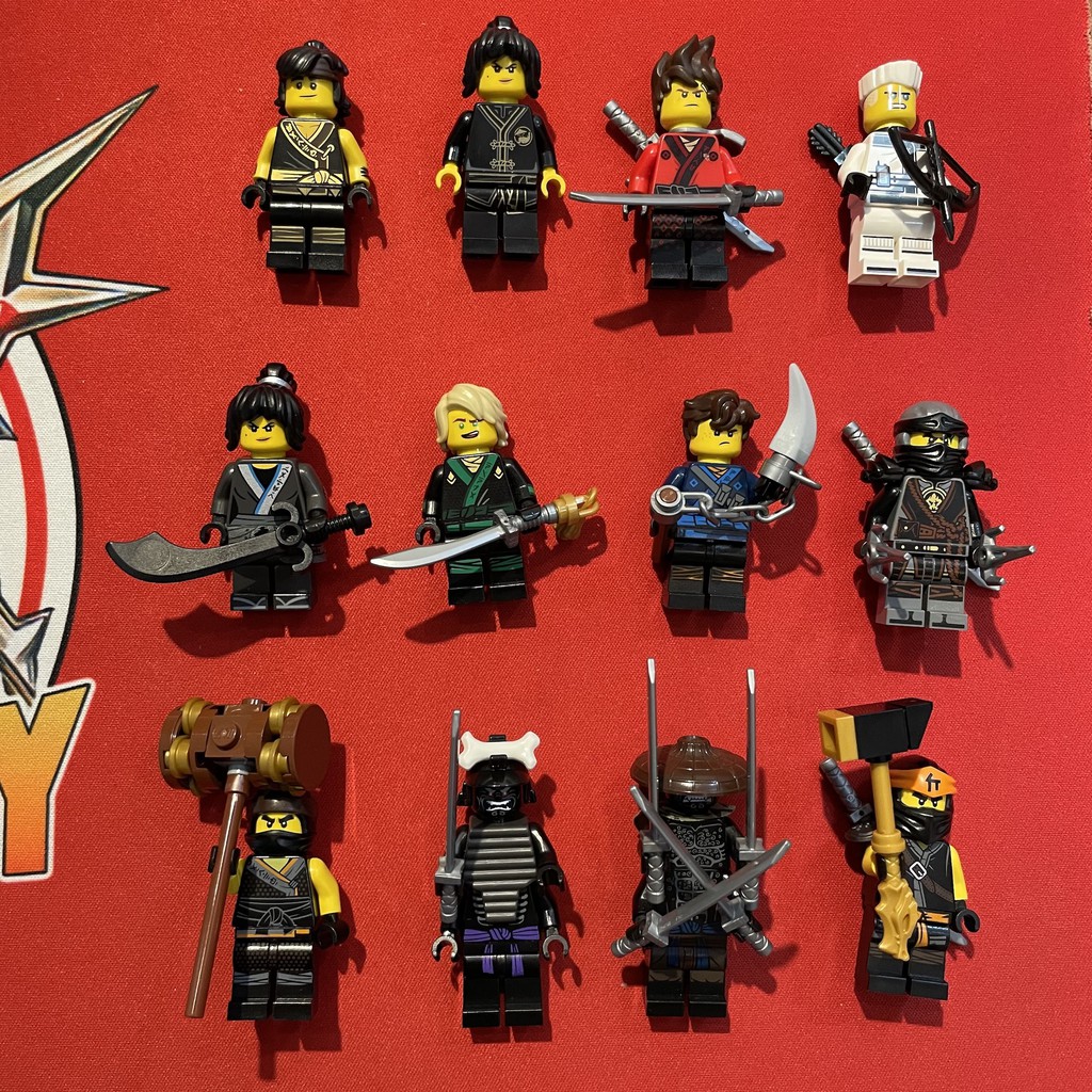 [Đồ Chơi LEGO Chính Hãng] Bộ Sưu Tập Các Nhân Vật Lego Ninja - Ninjago Legacy Minifigures