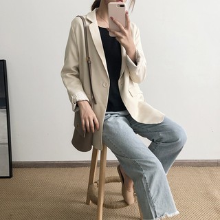 Áo vest Blazer xẻ ống tay trẻ trung 989