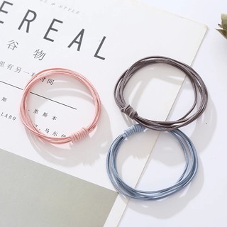 Thun cột tóc đơn giản, siêu bền, cột chắc tóc, giao ngẫu nhiên | Hair Tie, Hair Elastic