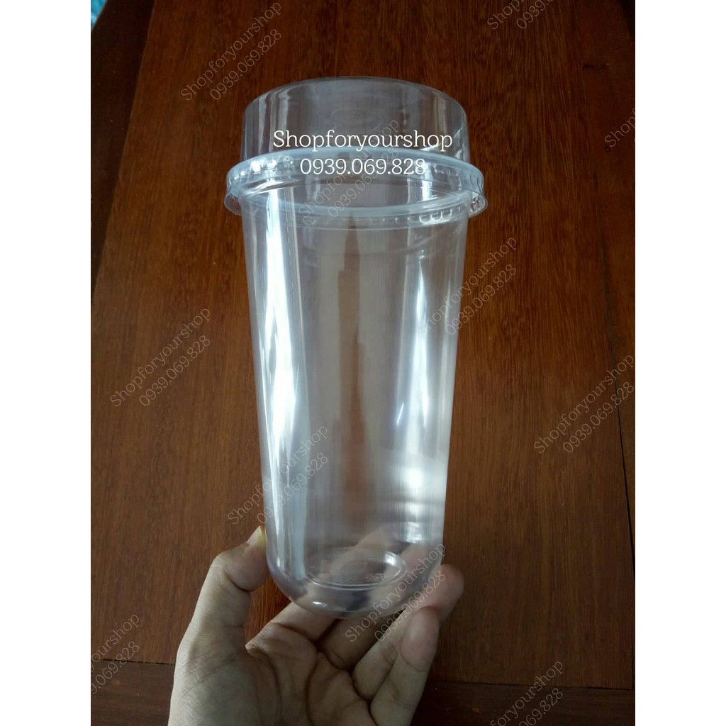 100 LY ĐÁY BẦU PP + NẮP 360 - 500 - 700ml