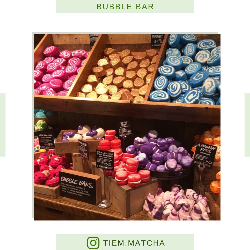 Viên thả bồn tạo bọt - Bubble bar Lush