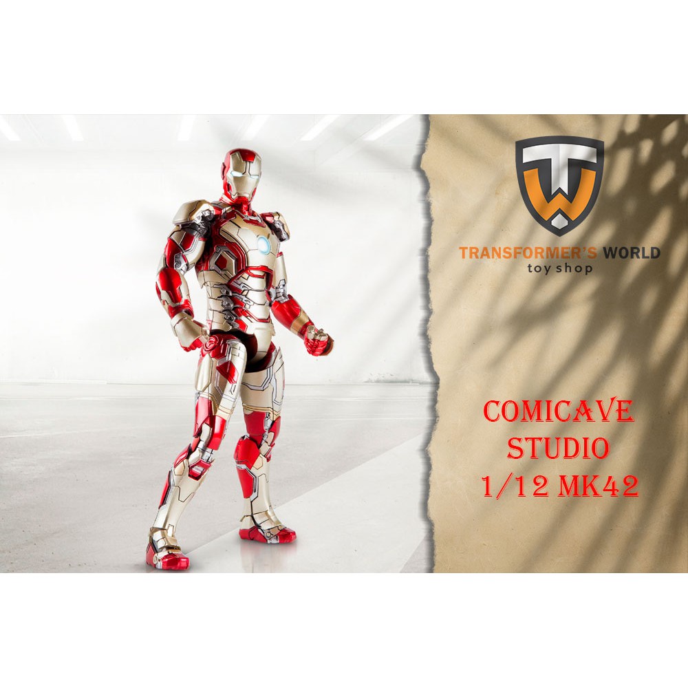 Mô hình cao cấp Comicave Studios 1/12 MK42 Iron Man