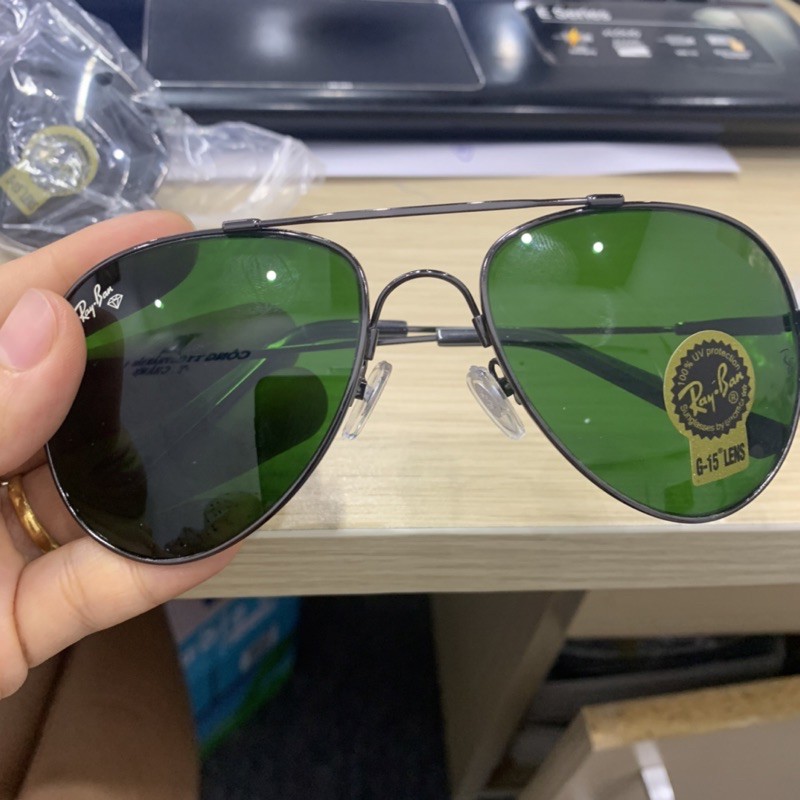 Kính Rayban gọng dẻo rêu gọng đen | BigBuy360 - bigbuy360.vn