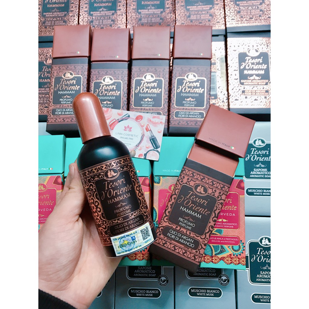 [Mẫu Mới] Nước Hoa Tesori D’Oriente Mùi Hương Ngọt Ngào, Dịu Nhẹ, Trẻ Trung 100ml