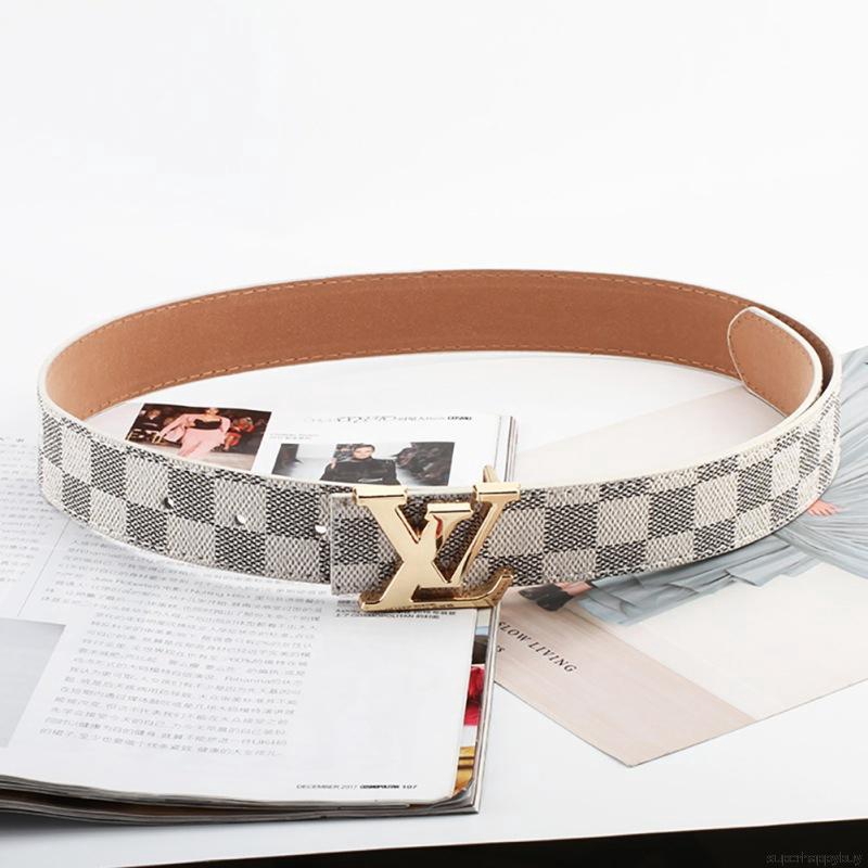 Dây nịt bằng da phong cách thời trang dành cho nữ có thể phối với quần và đầm