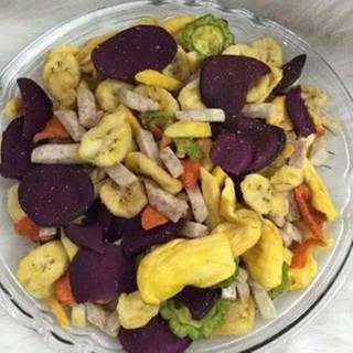  2kg trái cây sấy vỡ ngon giòn thơm 