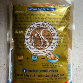 Mồi câu cá đức sơn -Mồi chép siêu tốc