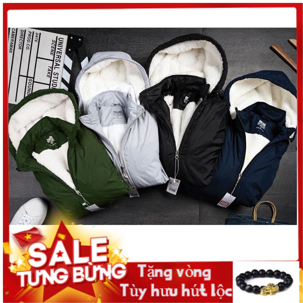 [ Xả Cuối Mùa ]-ÁO GIÓ LÓT LÔNG CỪU CHỐNG NƯỚC 100% ! MẶC THAY ÁO PHAO 2019 NAM NỮ ĐỀU MẶC ĐƯỢC | BigBuy360 - bigbuy360.vn