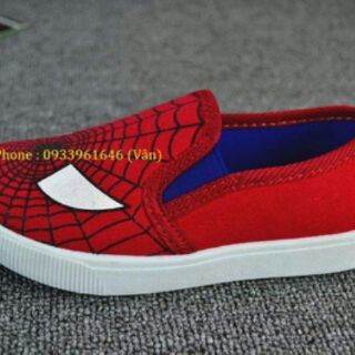 Giày spiderman và superman