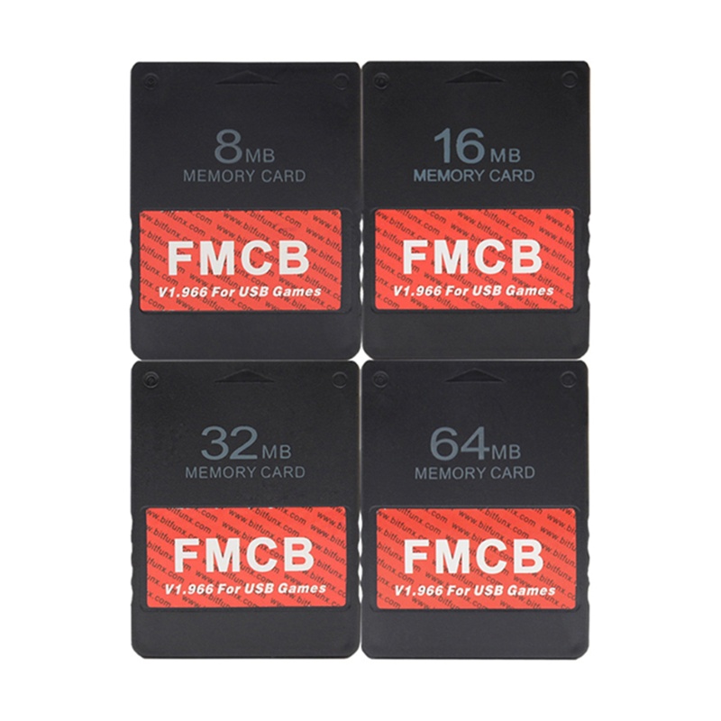 Thẻ Nhớ Chơi Game FMCB V1 966 Hỗ Trợ Thẻ Nhớ Cho PS1 / PS2 Co