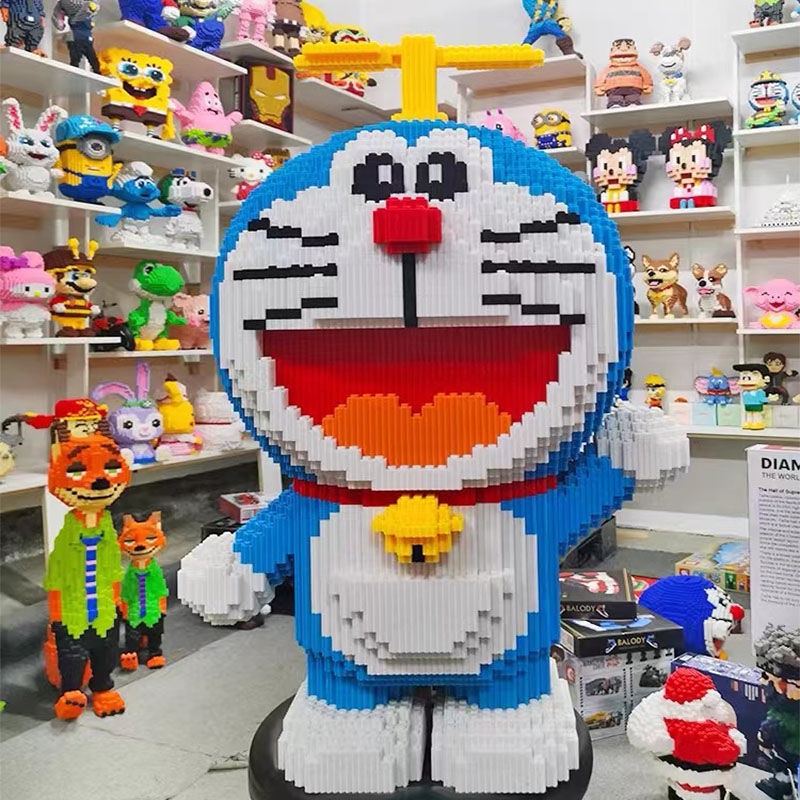 Bộ Đồ Chơi Lego Lắp Ráp Hình Chú Hổ Doraemon Độc Đáo