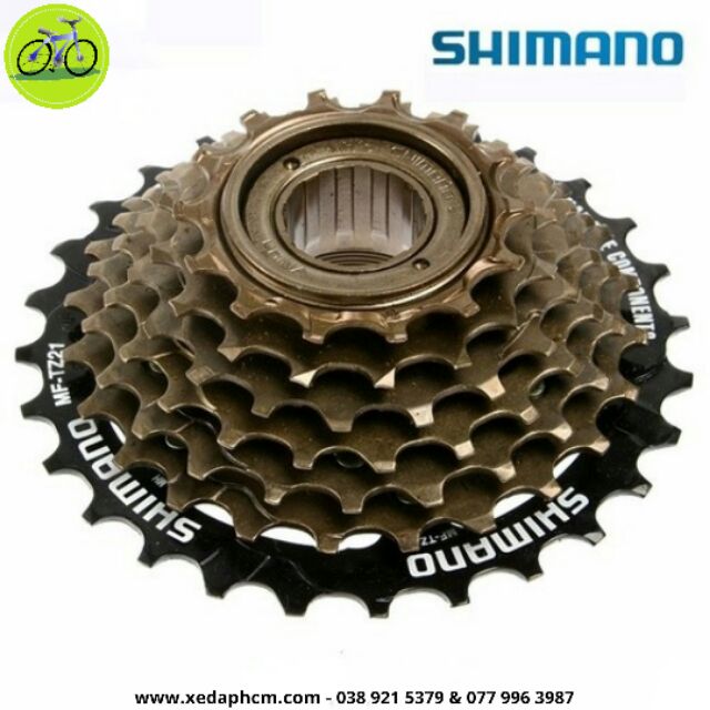 Líp vặn xe đạp 7 tầng shimano