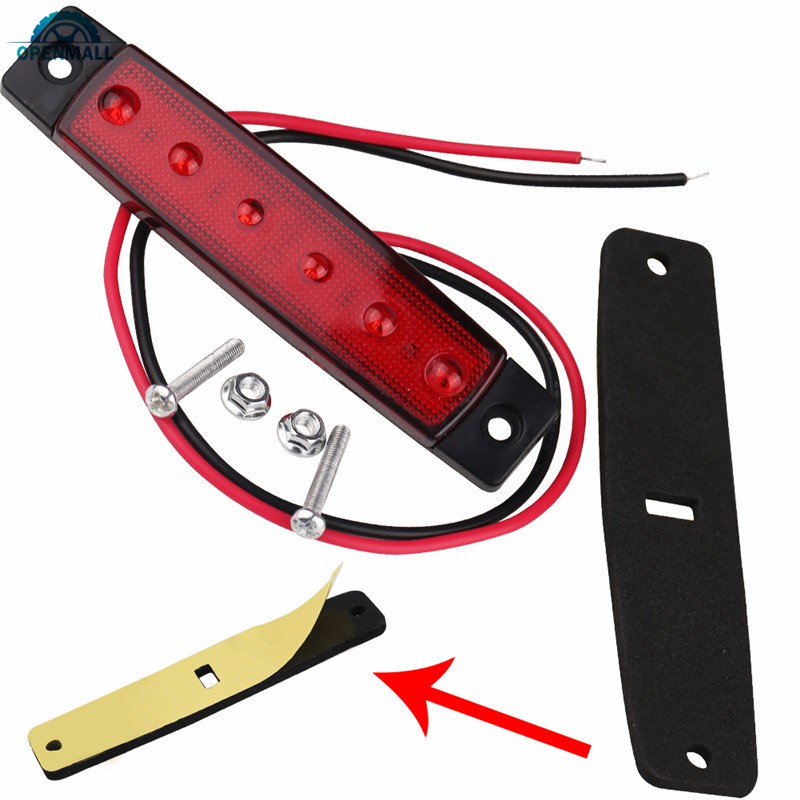 Đèn Tín Hiệu 6 Bóng Led 12V Cho Xe Tải