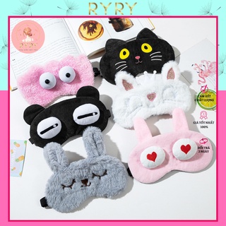 Bịt Mắt Che Mắt Ngủ Hình Thú cute( không kèm túi gel lạnh)