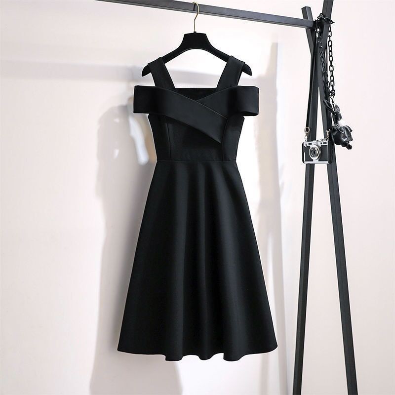 Đầm Nữ, Váy Nữ Thời Trang Dáng Xòe, Trễ Vai Thanh Lịch SIXTEEN.