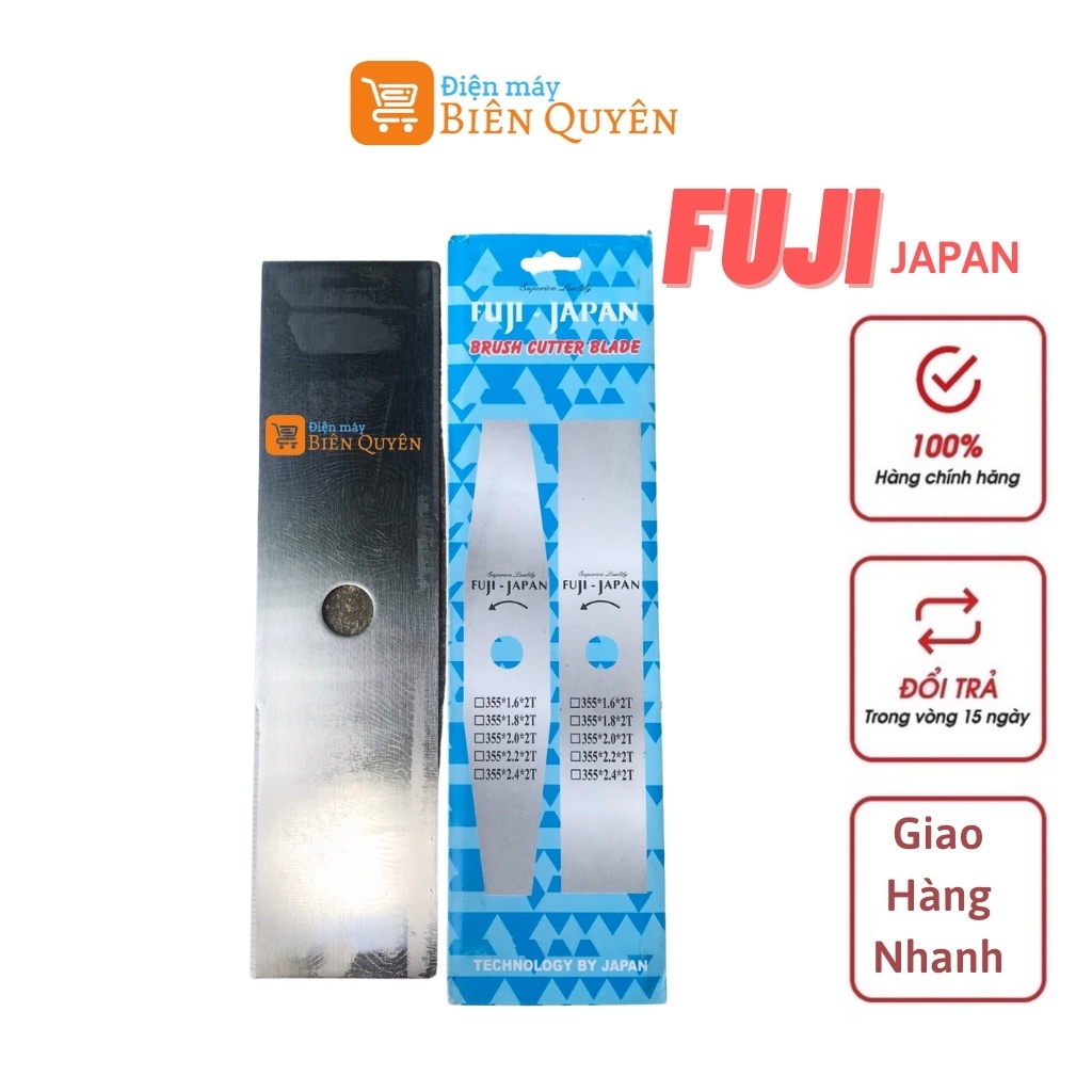 Lưỡi Cắt Cỏ Dao Cắt Cỏ FUJi JAPAN 355mm Thép Hợp Kim Cứng