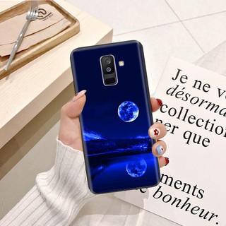 Ốp lưng Samsung A31 Silicon dẻo hình Trăng Xanh