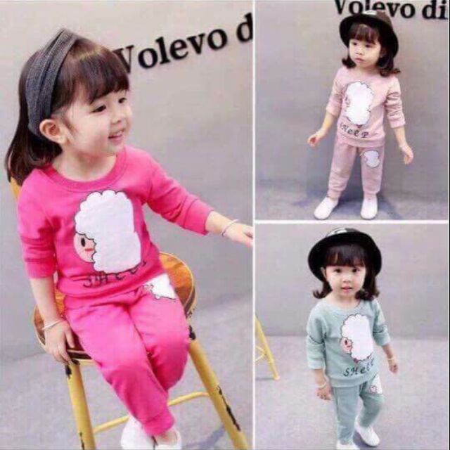 Combo sỉ 10 Bộ cừu bé gái