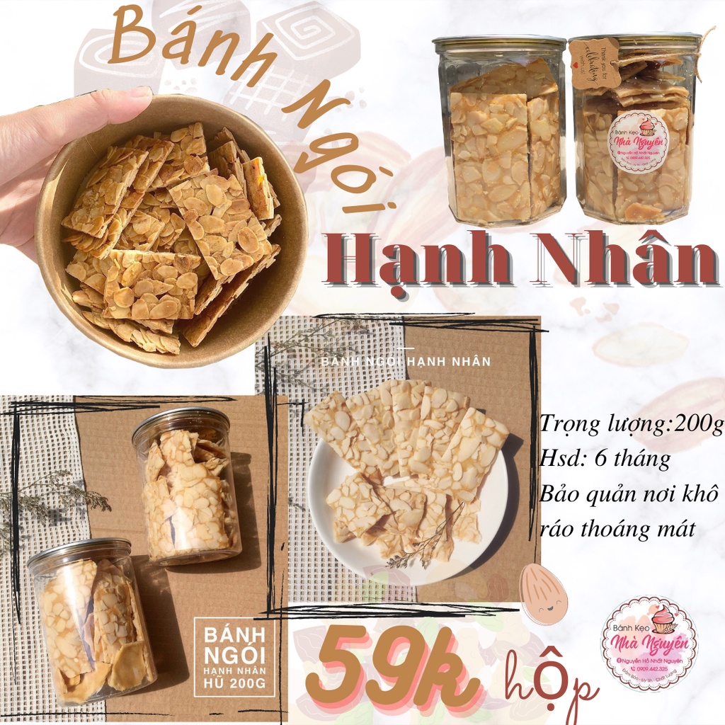 BÁNH NGÓI HẠNH NHÂN